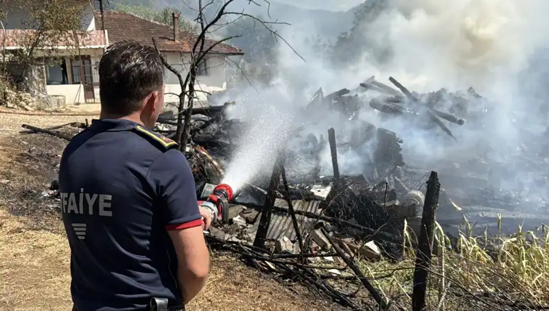 Yangın Alarmı: Evdeki Alevler Ormana Sıçradı, Ekipler Seferber Oldu!